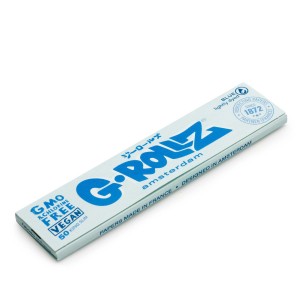 G-ROLLZ | Lightly Dyed Blue Rolling Papers - 50ct Display - King Size [GR05A-DIS]